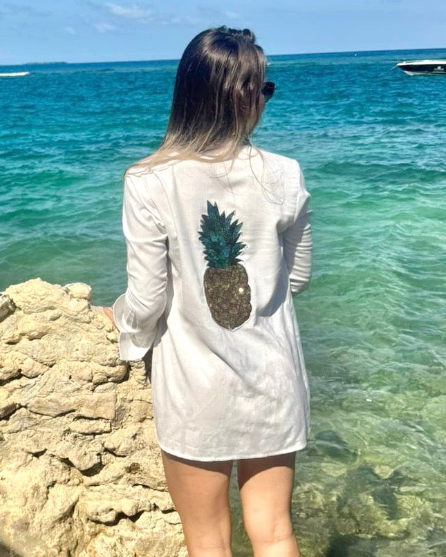 Camisa em Linho “Abacaxi”