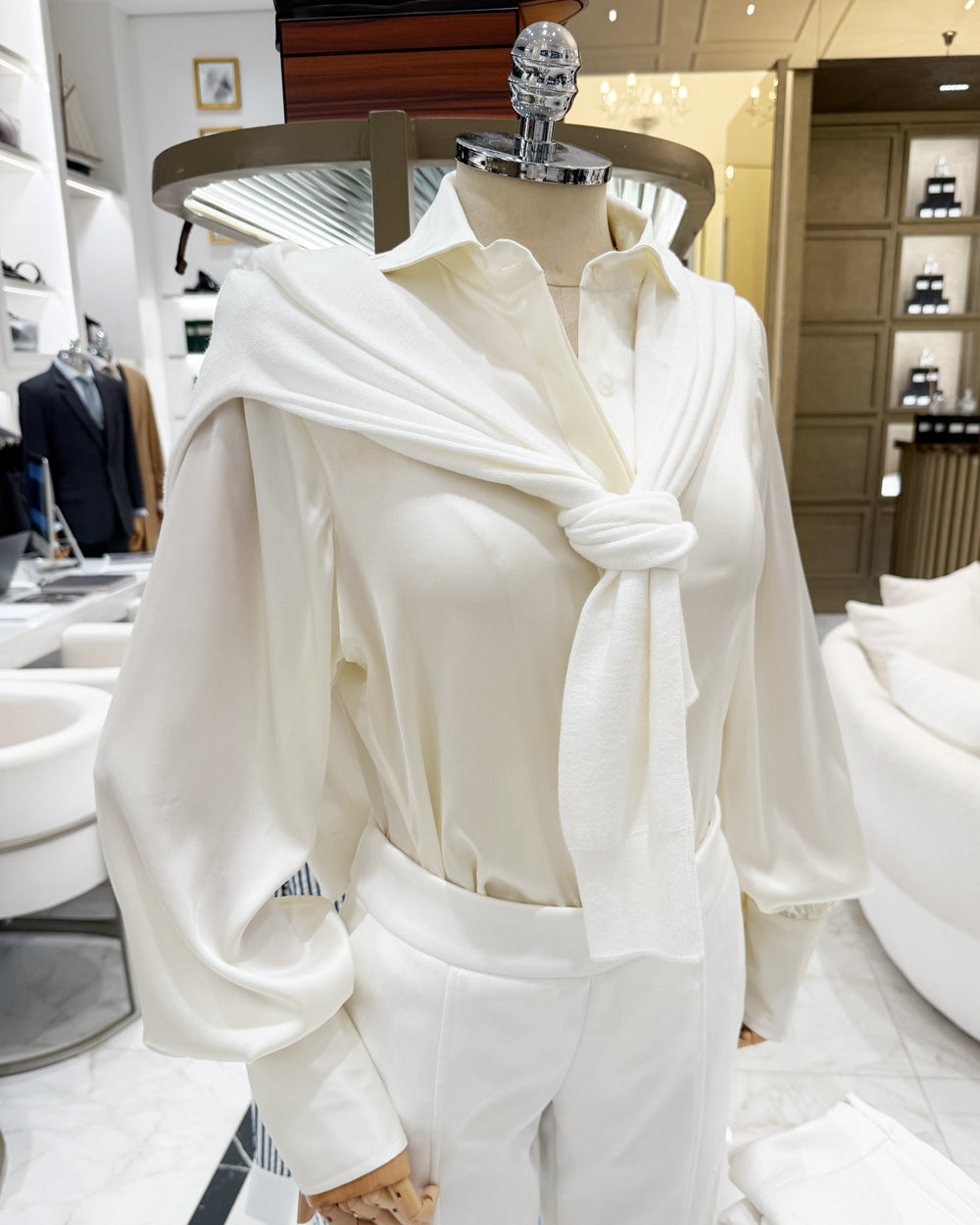 Camisa Feminina em Seda