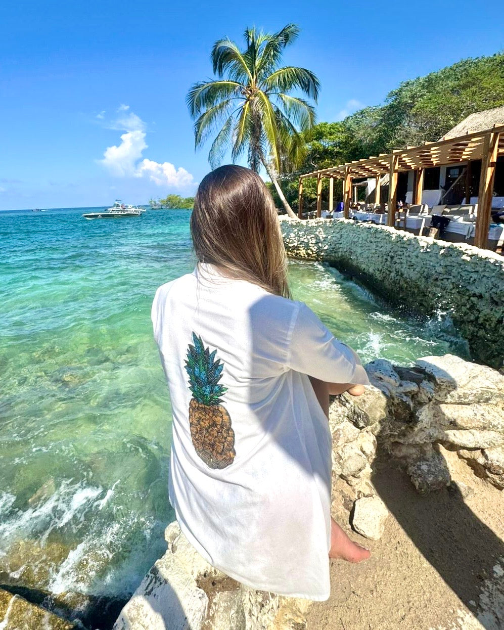 Camisa em Linho “Abacaxi”