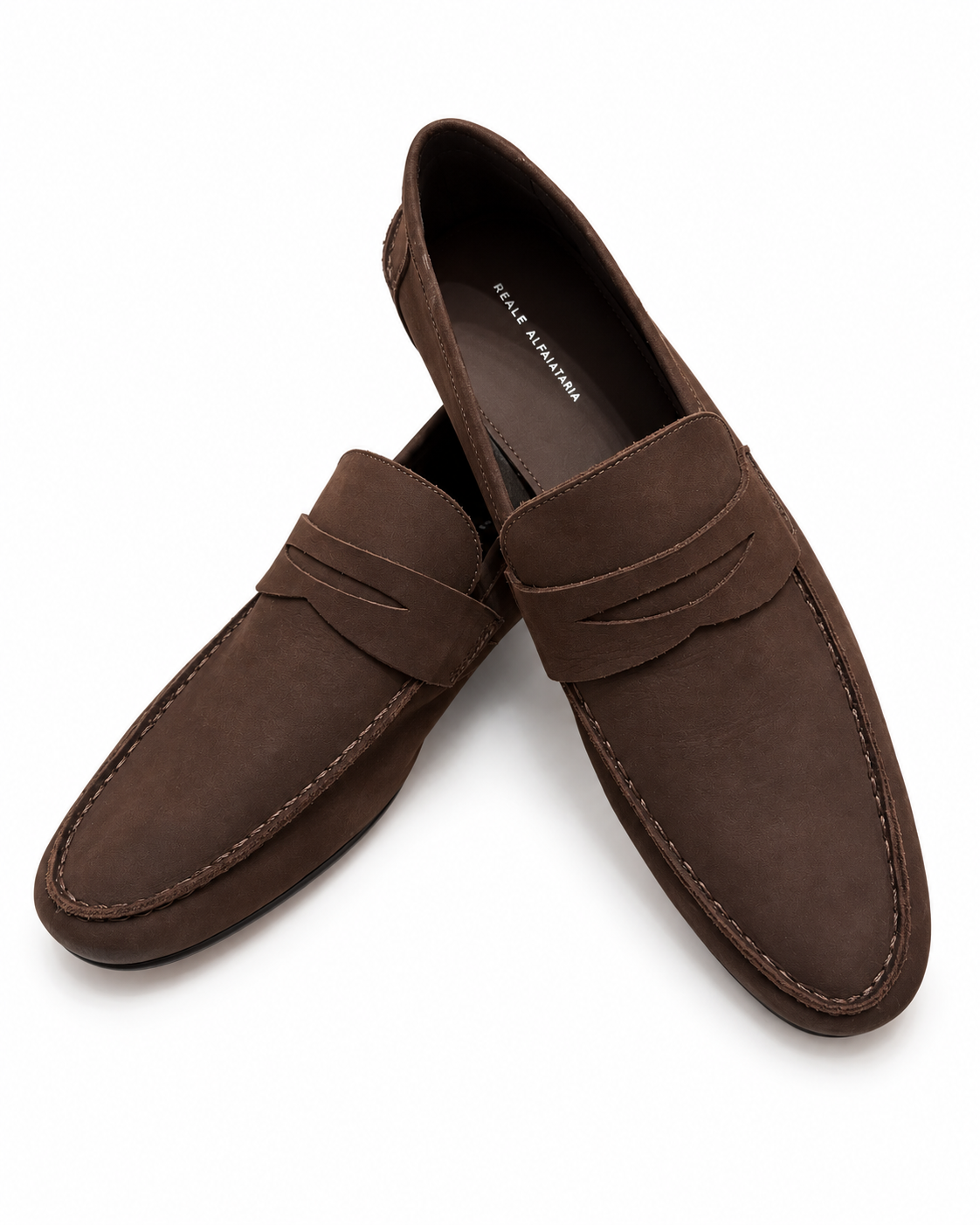 Mocassim Casual “Roger” em Nobuck Café