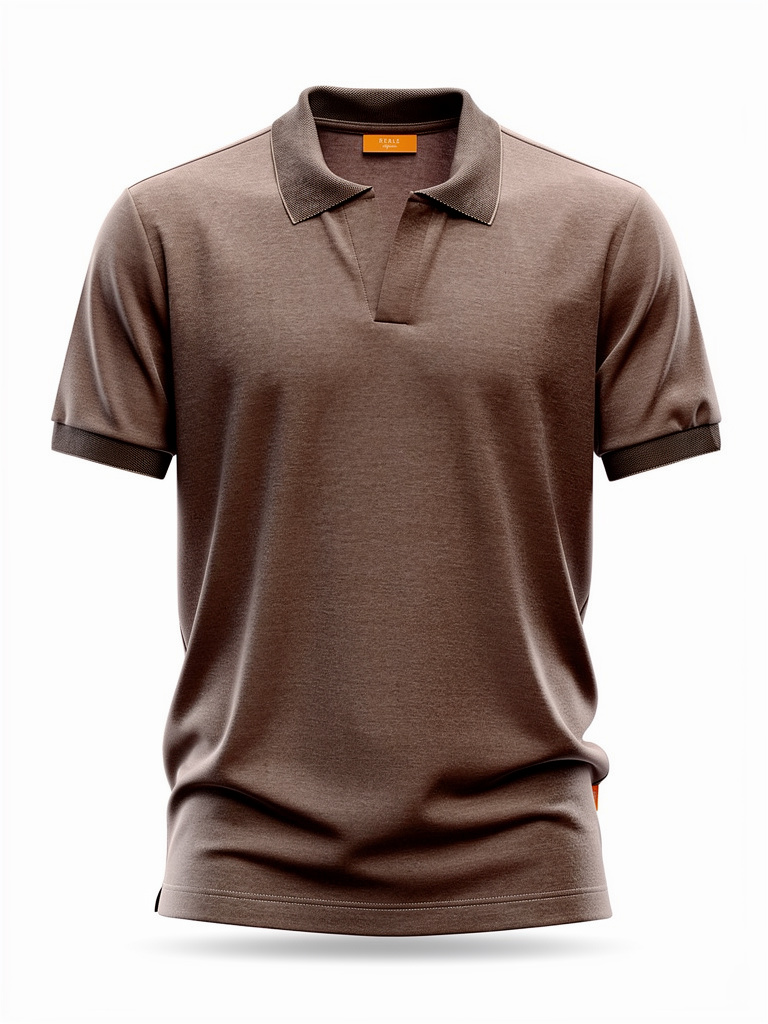 Polo Perfect Piquet Pima Marrom
