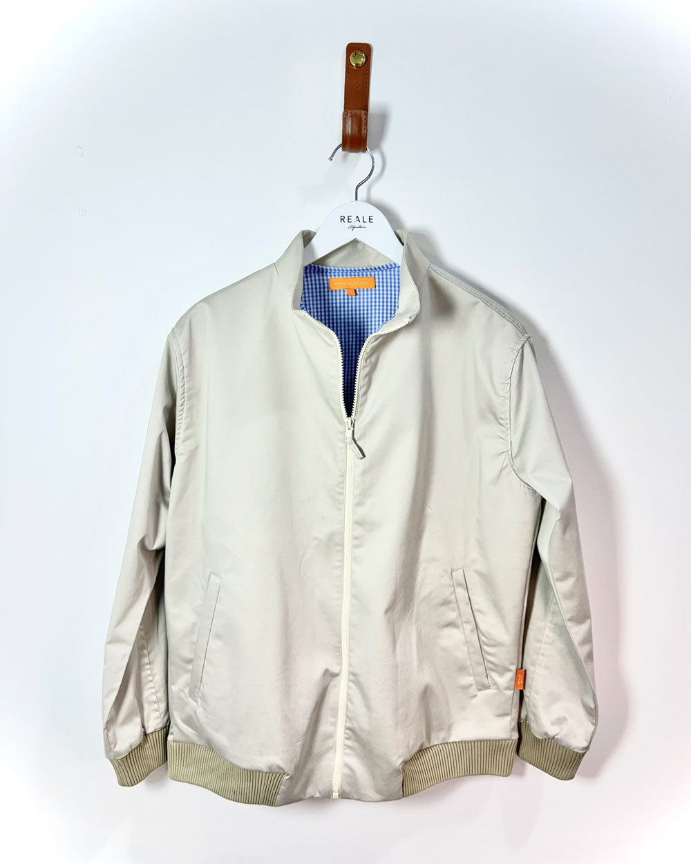 Jaqueta "Bomber" Chino Bege