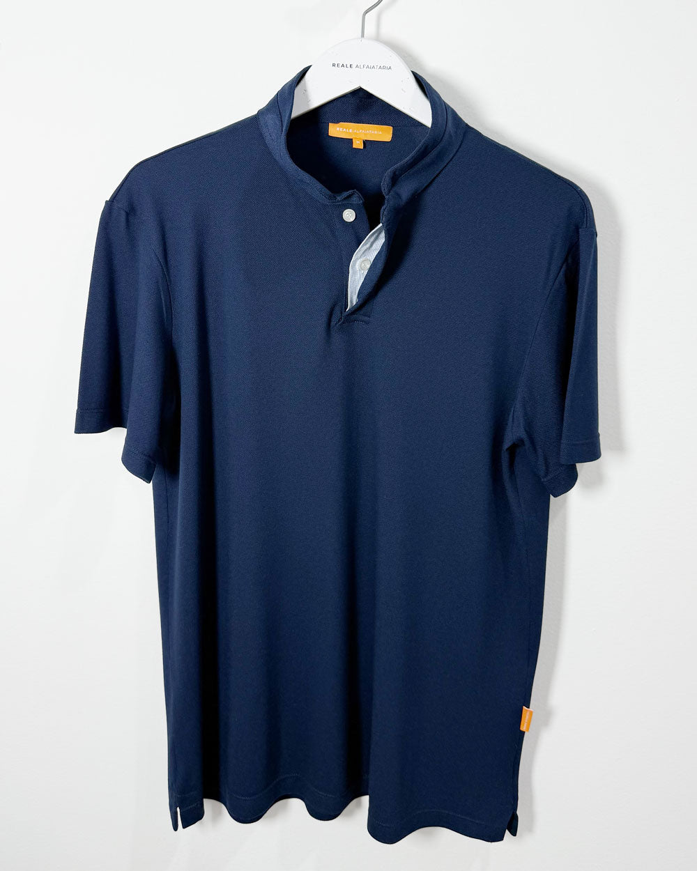 Polo Mandarin Modal Marinho