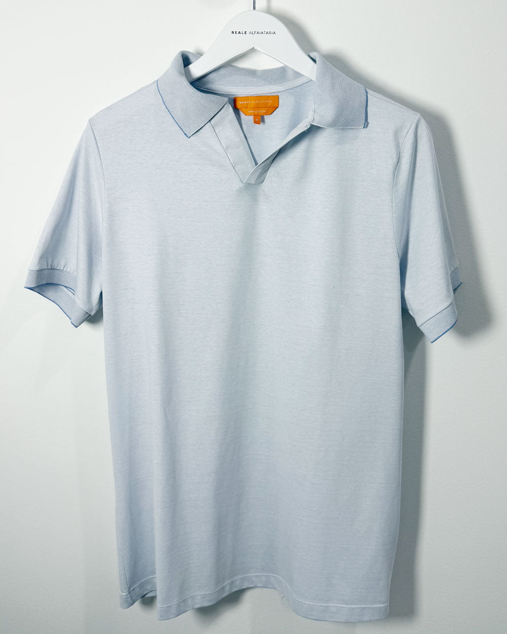 Polo Perfect Piquet Pima Azul Claro