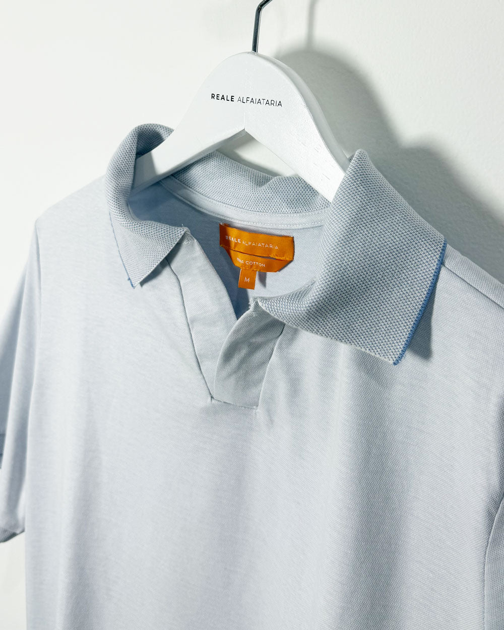 Polo Perfect Piquet Pima Azul Claro