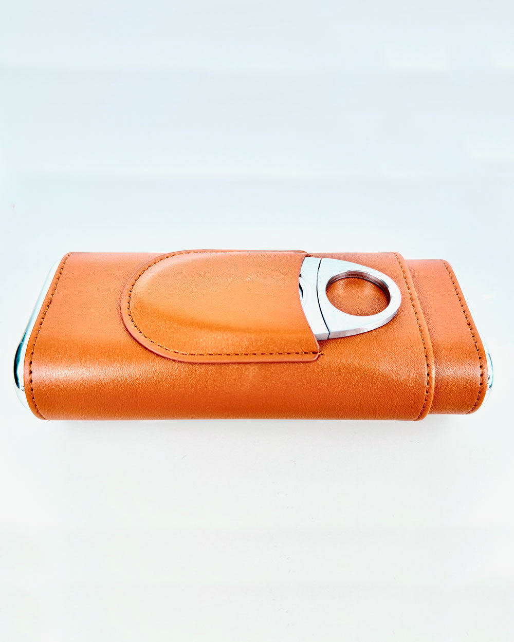 Case para Charutos Couro Whisky