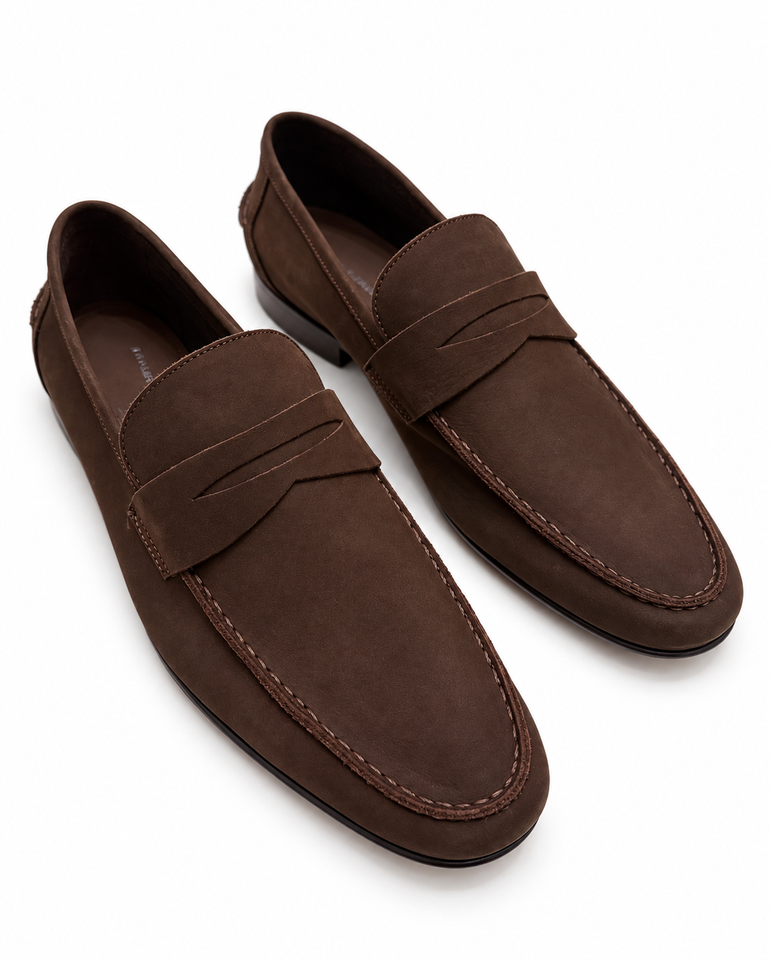 Mocassim Casual “Roger” em Nobuck Café