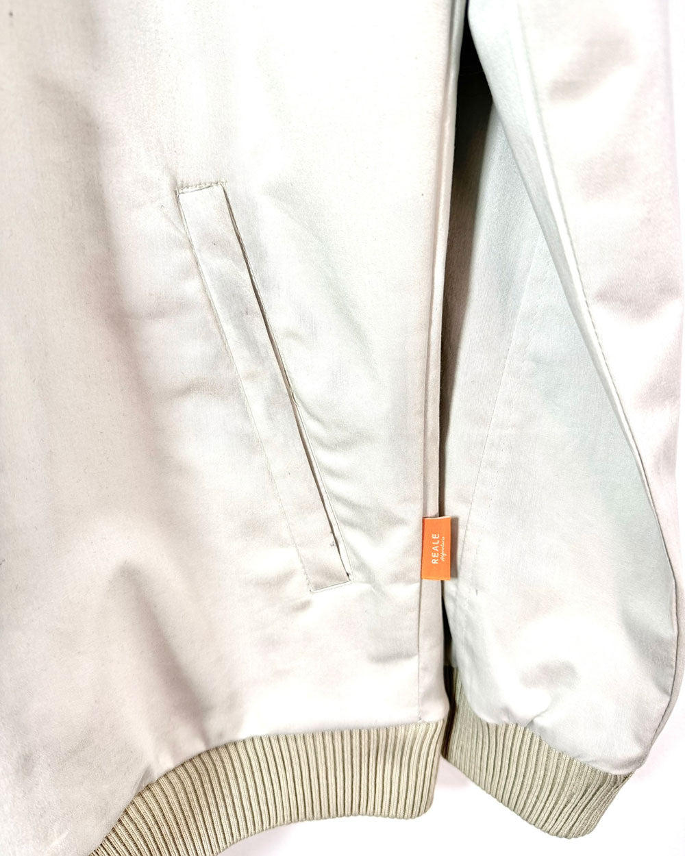 Jaqueta "Bomber" Chino Bege