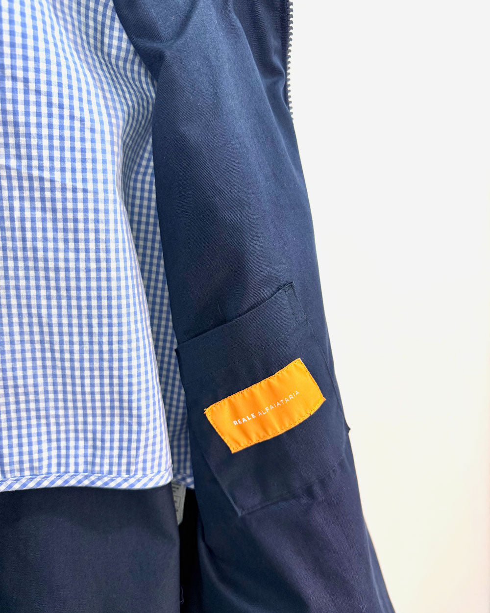 Jaqueta "Bomber" Chino Marinho