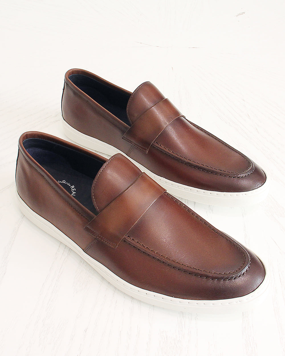 Boat Shoe com Gravata Conhaque