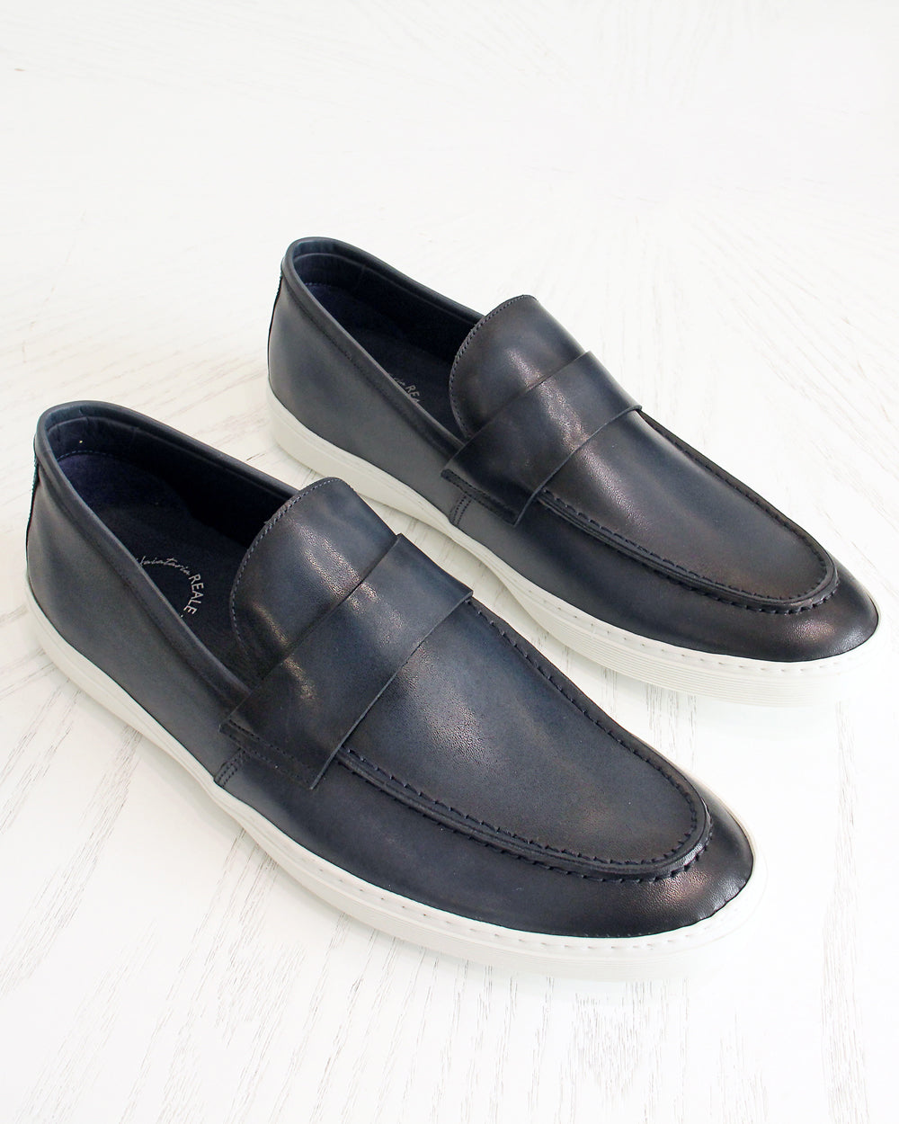 Boat Shoe com Gravata Marinho