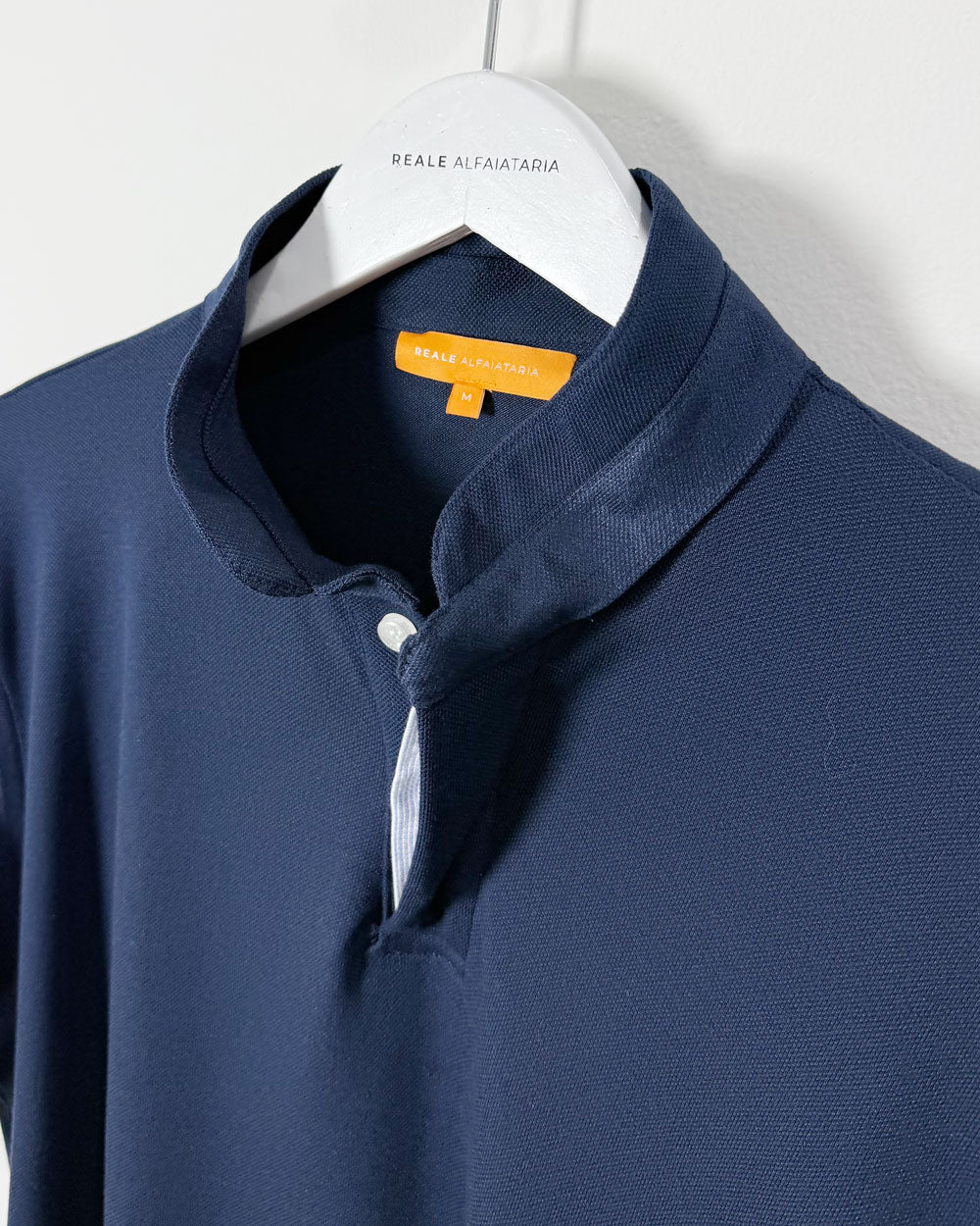Polo Mandarin Modal Marinho