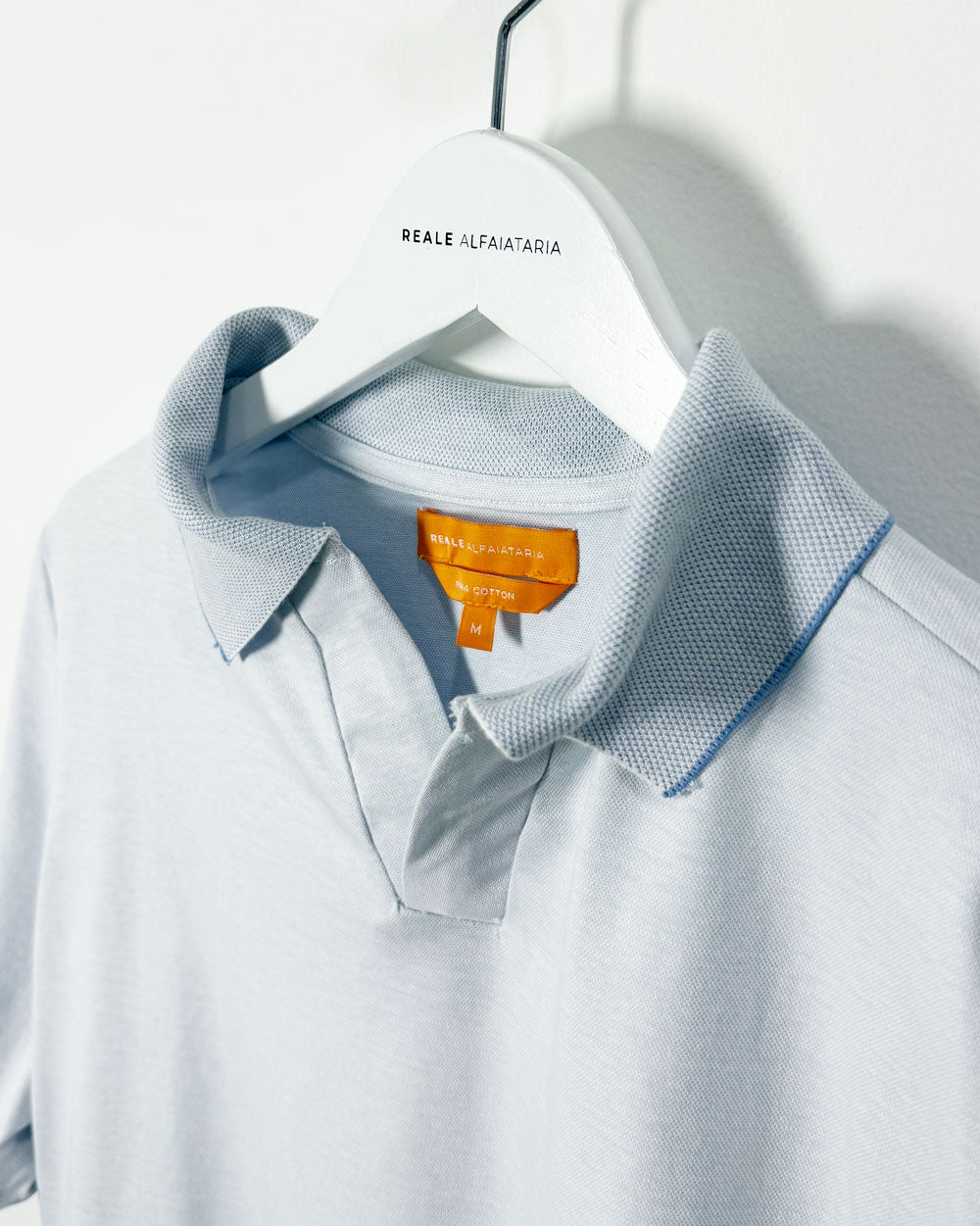 Polo Perfect Piquet Pima Azul Claro