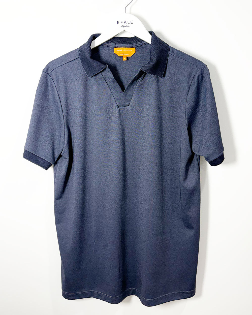 Polo Perfect Piquet Pima Marinho