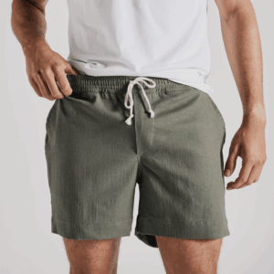 Bermuda em Linho | VERDE MUSGO